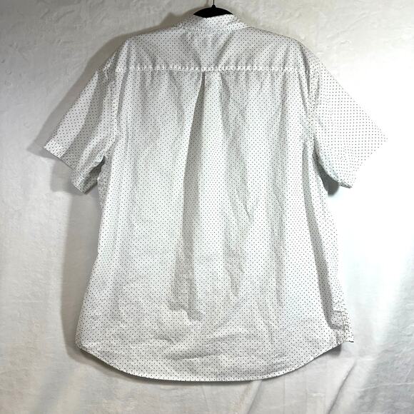 Old Navy XL Women's Top Polka Dot Short Sleeve Buttoned Casual Work Soft Comfort - Picture 5 of 10